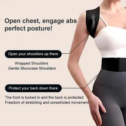 Summervibes Adjustable Posture Corrector - Breathable Back Brace for Men and Women, Lumbar Support & Upper Back Pain Relief, Perfect for Under Clothes