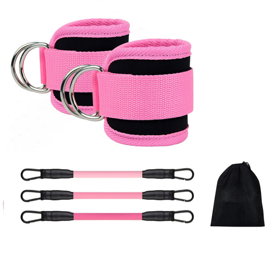 Ultimate Ankle Resistance Bands Set for Glutes and Legs - Perfect Workout Equipment for Effective Butt Exercises!