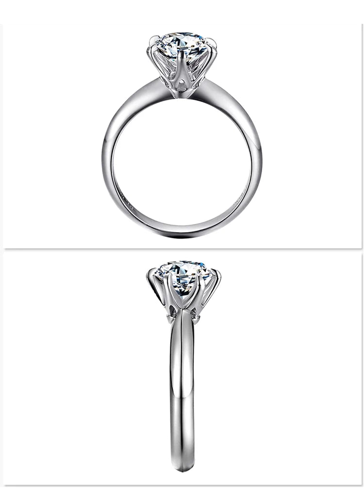 Le Champion — Anillo de Diamante Lab de 0.5 CT en Platino 950.