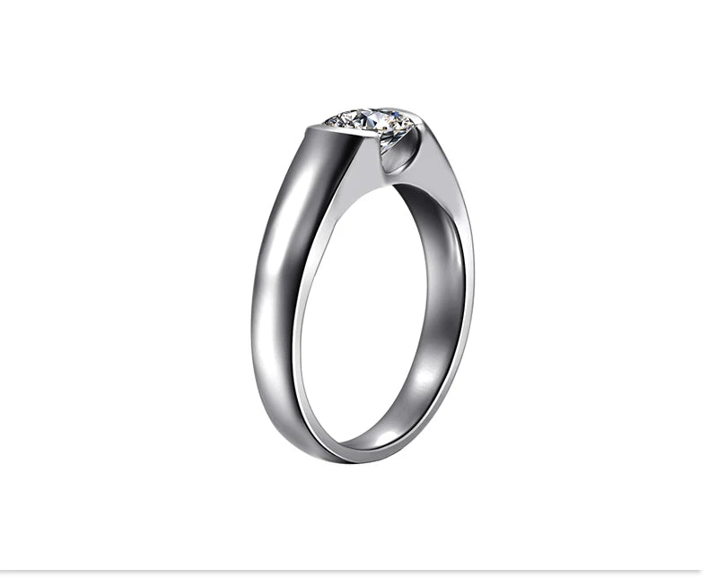 Élysée — Anillo de Diamante Lab 0.10 CT en Platino 950