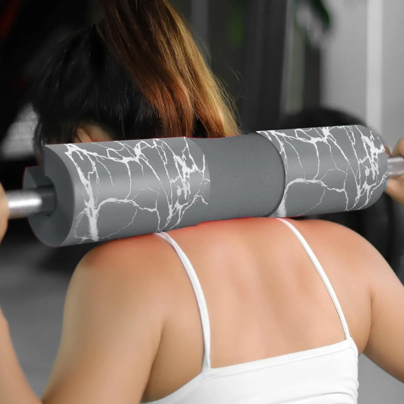Ultimate Foam Barbell Pad with Straps - High Density Hip Thrust & Squat Cushion for Maximum Comfort and Support in the Gym