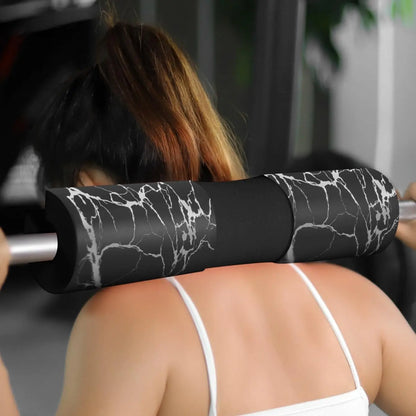 Ultimate Foam Barbell Pad with Straps - High Density Hip Thrust & Squat Cushion for Maximum Comfort and Support in the Gym
